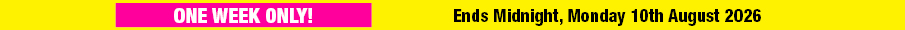  Monday 3 August 2026 - End Date Banner Mon 10 August 2026